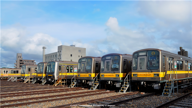 バーチャル背景見本(藤が丘工場車庫)