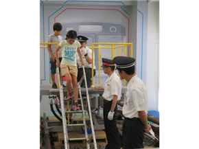 市バス・地下鉄合同防災教室1