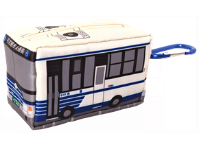 バス型ポーチの画像です。