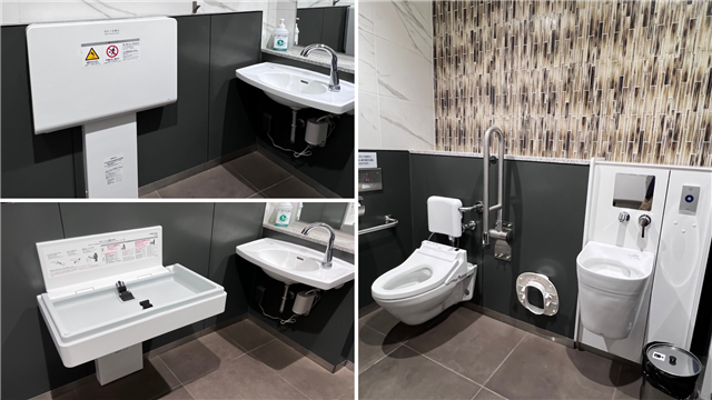 バリアフリートイレの写真