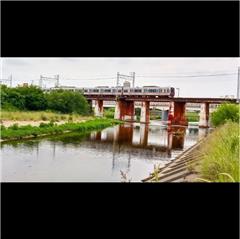 矢田川右岸で撮影された入賞受賞作品