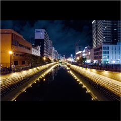 堀川で撮影された入賞受賞作品