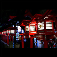 金刀比羅神社で撮影された優秀賞受賞作品